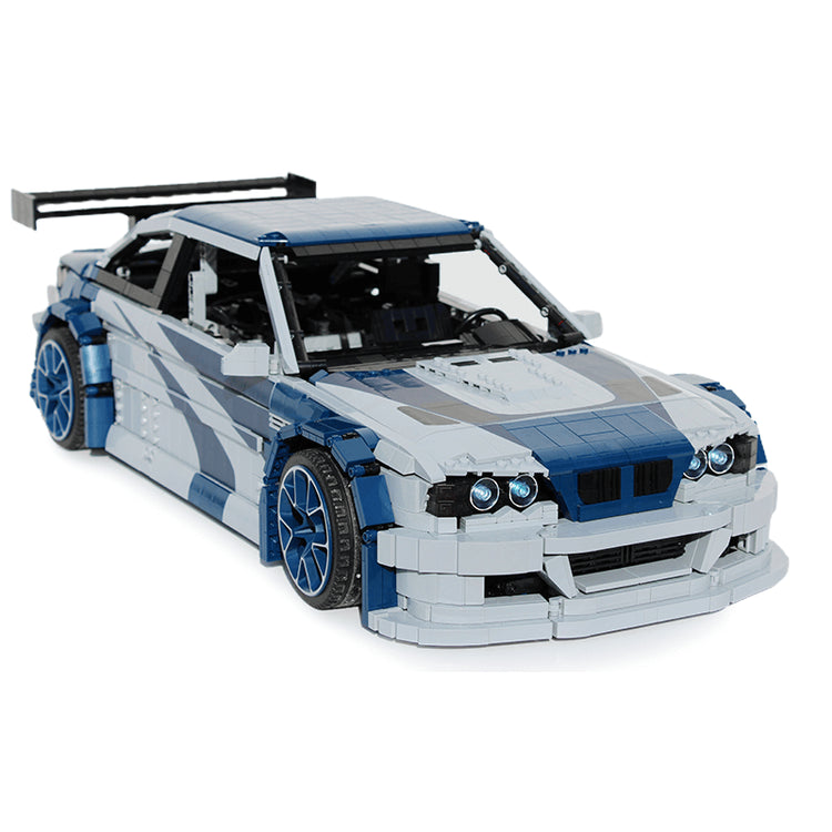 BMW M3 E46 GTR | 5049pcs-Building Blocks set -Turbo Moc