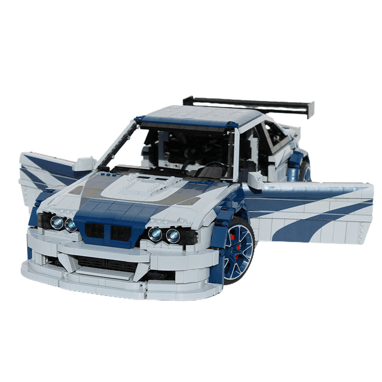 BMW M3 E46 GTR | 5049pcs-Building Blocks set -Turbo Moc