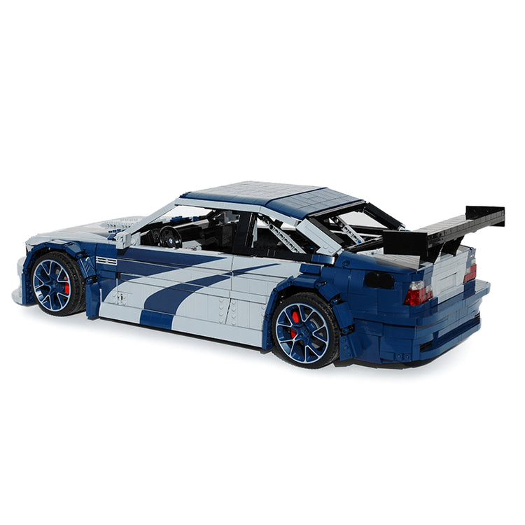 BMW M3 E46 GTR | 5049pcs-Building Blocks set -Turbo Moc