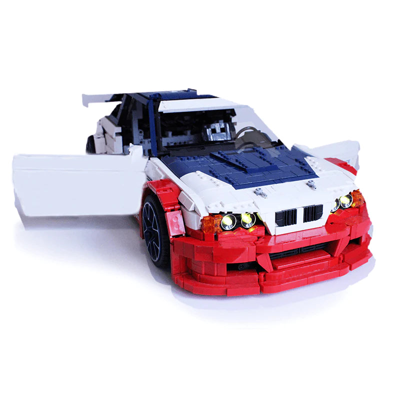 BMW M3 E46 GTR ALMS | 5050pcs-Building Blocks set -Turbo Moc