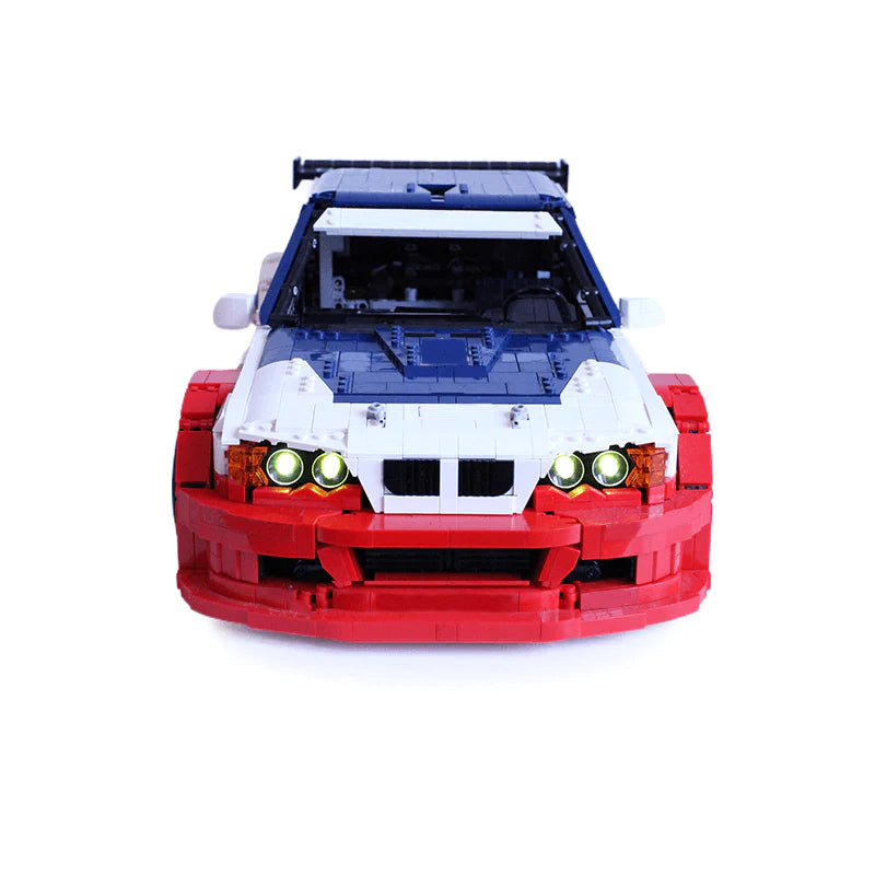 BMW M3 E46 GTR ALMS | 5050pcs-Building Blocks set -Turbo Moc