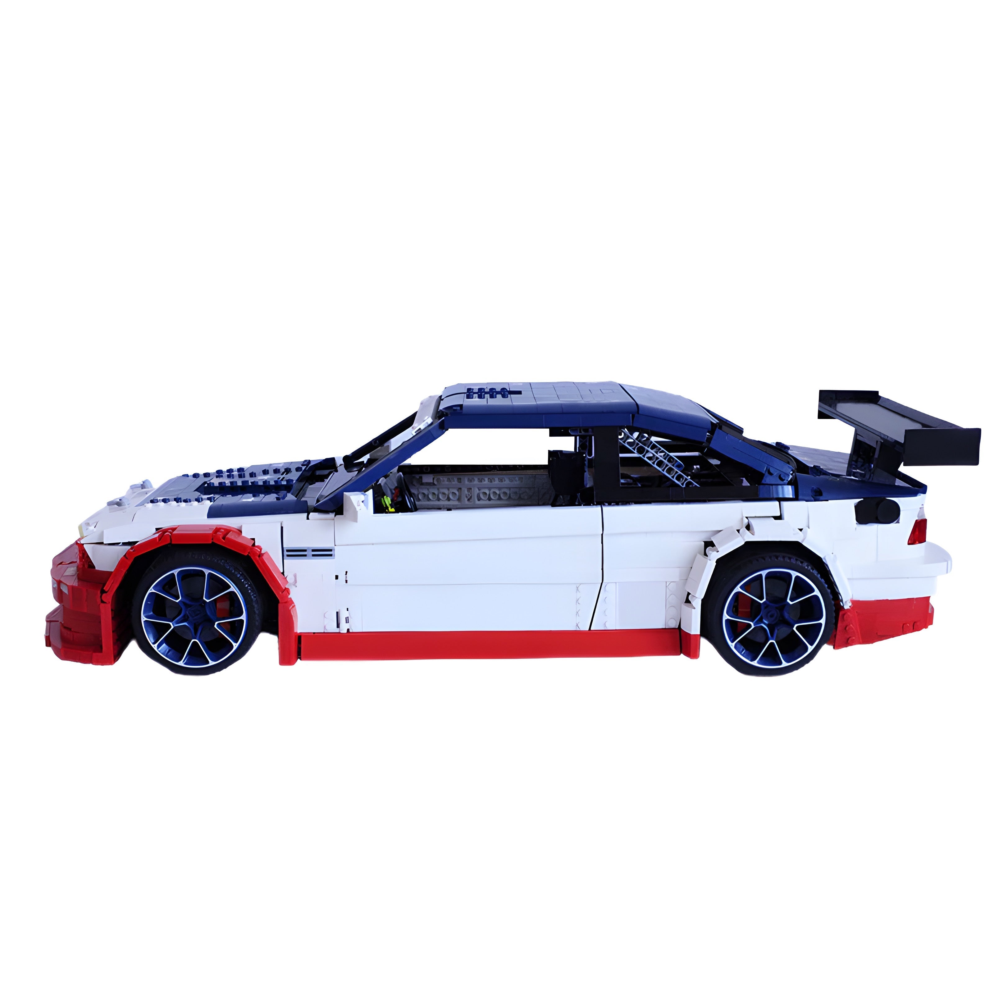 BMW M3 E46 GTR ALMS | 5050pcs-Building Blocks set -Turbo Moc