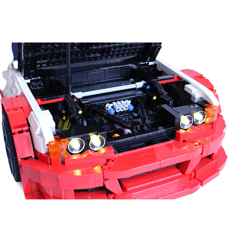 BMW M3 E46 GTR ALMS | 5050pcs-Building Blocks set -Turbo Moc