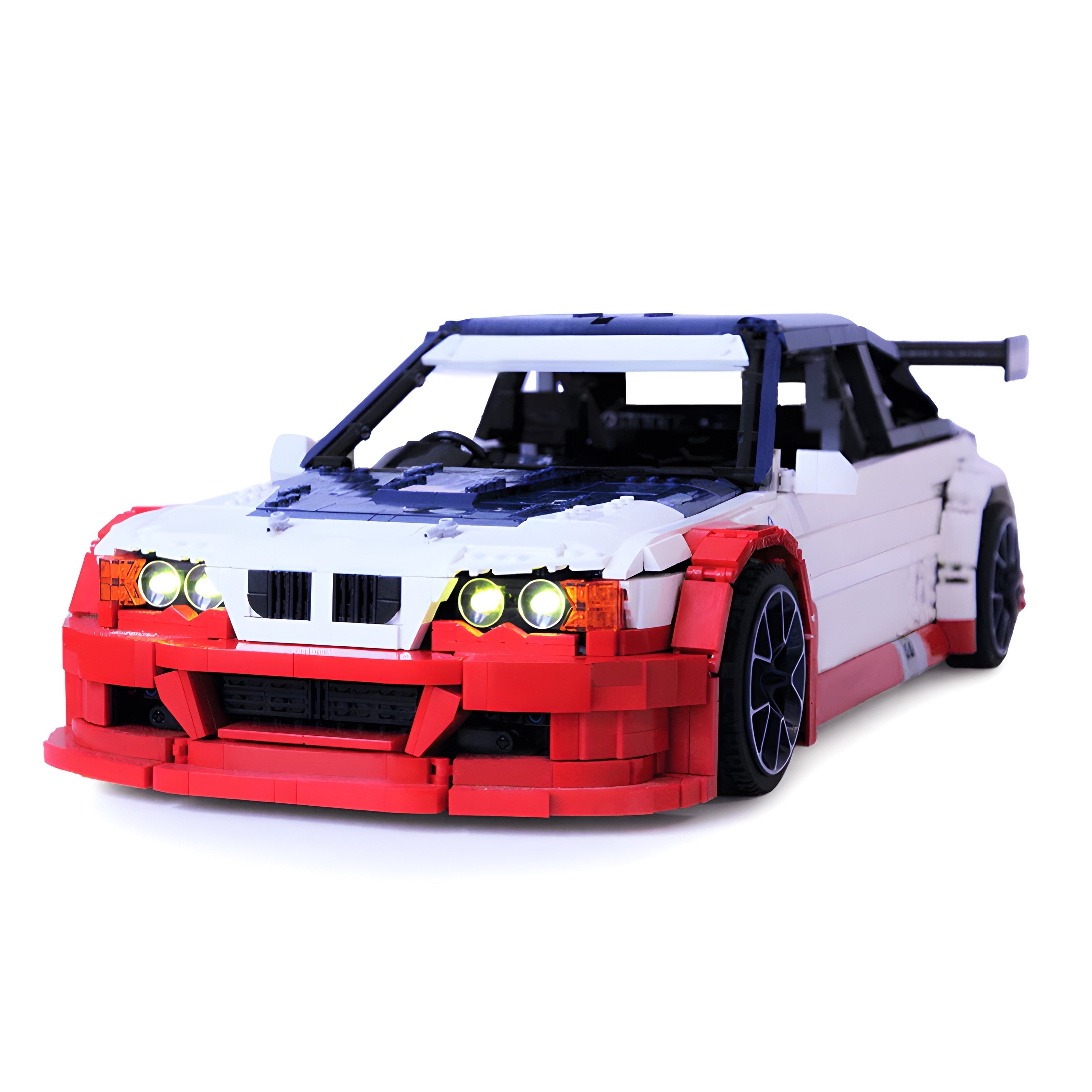 BMW M3 E46 GTR ALMS | 5050pcs-Building Blocks set -Turbo Moc