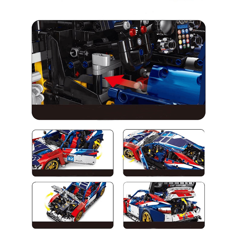 BMW M4 DTM Motorsport 2024 4555pcs-Building Blocks set -Turbo Moc