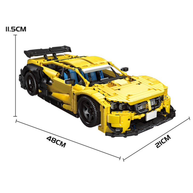 BMW M4 GT3 DTM 2675pcs-Building Blocks set -Turbo Moc