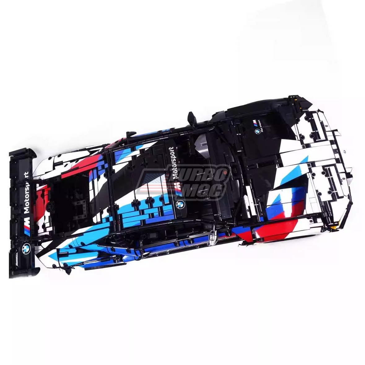 BMW M4 GT3 Motorsport | 3780pcs-Building Blocks set -Turbo Moc