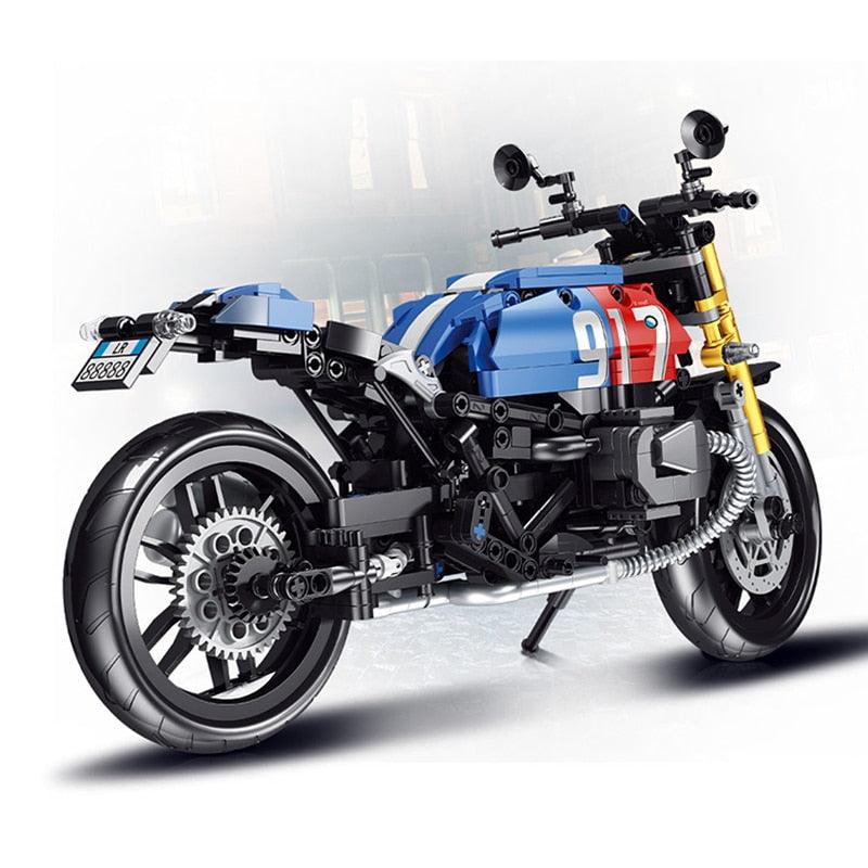 BMW R nineT 711pcs-Building Blocks set -Turbo Moc