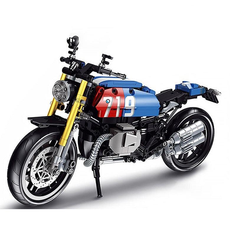 BMW R nineT 711pcs-Building Blocks set -Turbo Moc