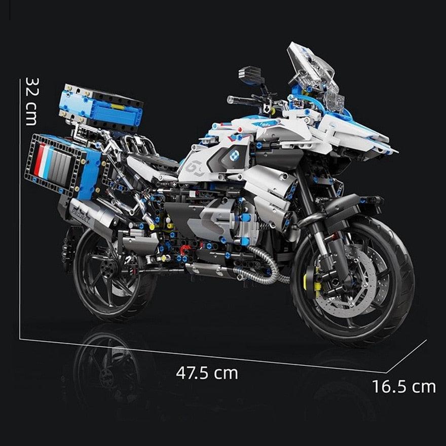 BMW R1250GS 2369pcs-Building Blocks set -Turbo Moc