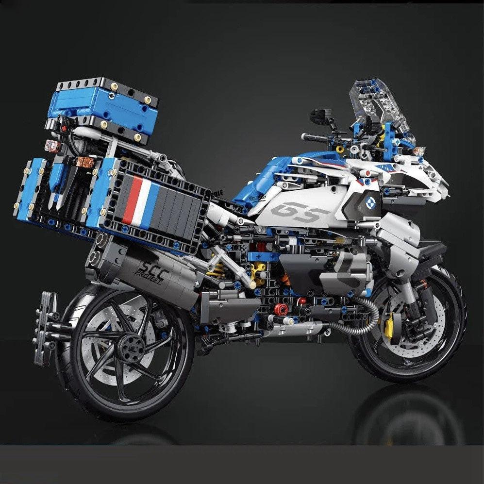 BMW R1250GS 2369pcs-Building Blocks set -Turbo Moc