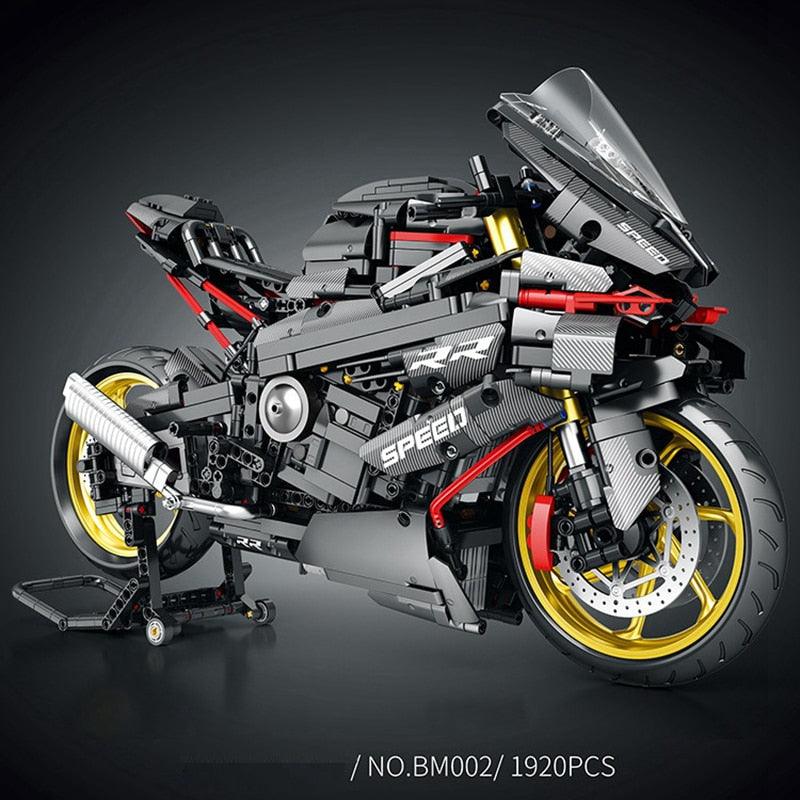 BMW S1000 RR Model 1920pcs-Building Blocks set -Turbo Moc