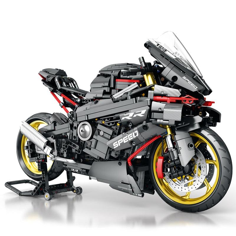 BMW S1000 RR Model 1920pcs-Building Blocks set -Turbo Moc