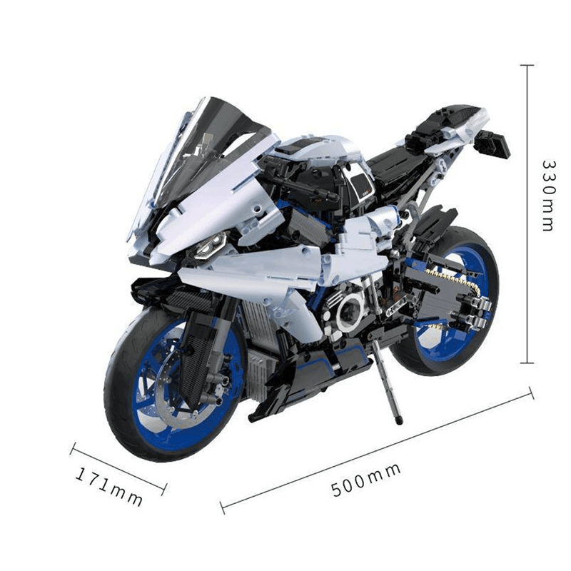 BMW S1000RR 1987pcs-Building Blocks set -Turbo Moc