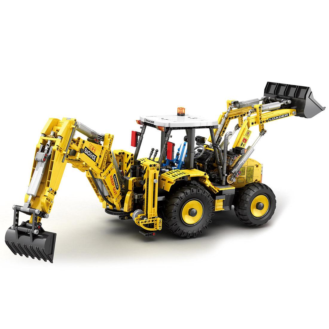 Backhoe Loader 22018 2466pcs-Building Blocks set -Turbo Moc