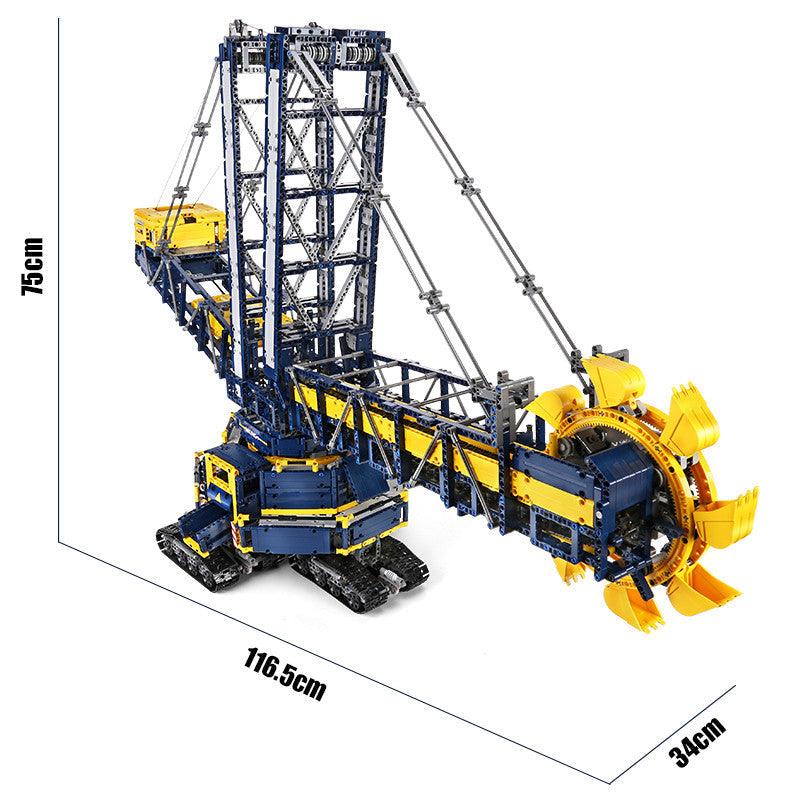 Bucket Wheel Excavator Remote Controlled 4588pcs-Building Blocks set -Turbo Moc