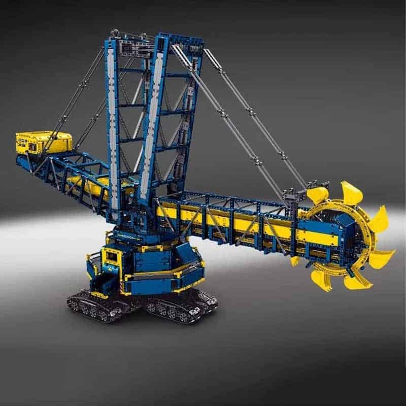 Bucket Wheel Excavator Remote Controlled 4588pcs-Building Blocks set -Turbo Moc