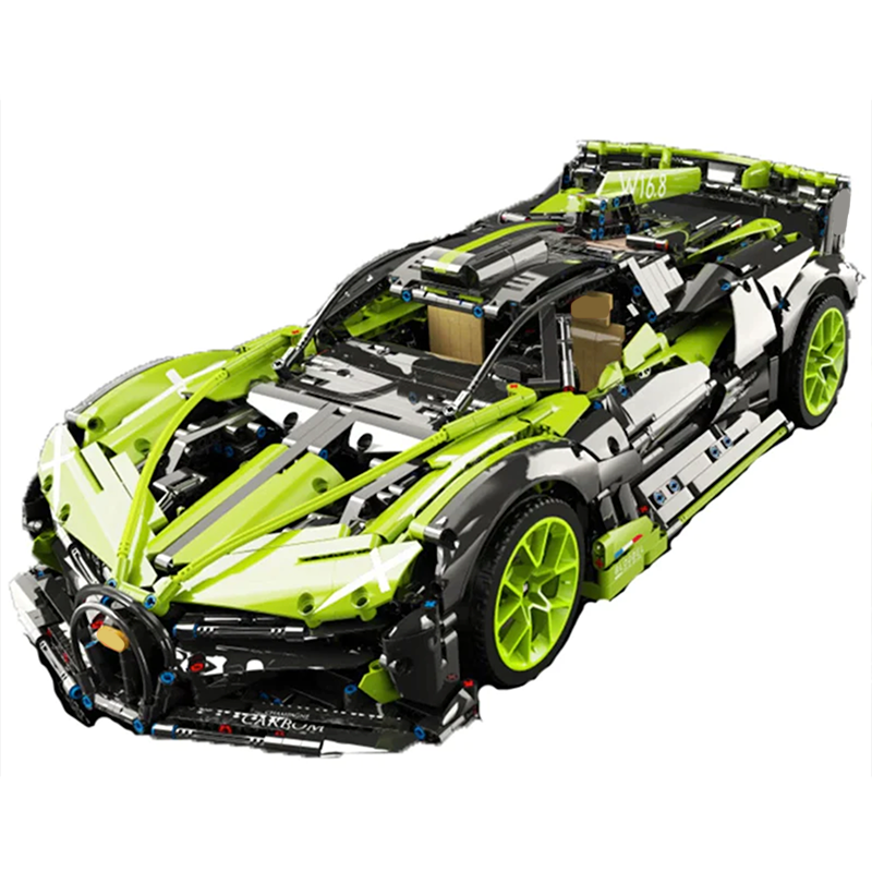 Bugatti Bolide 3588pcs-Building Blocks set -Turbo Moc