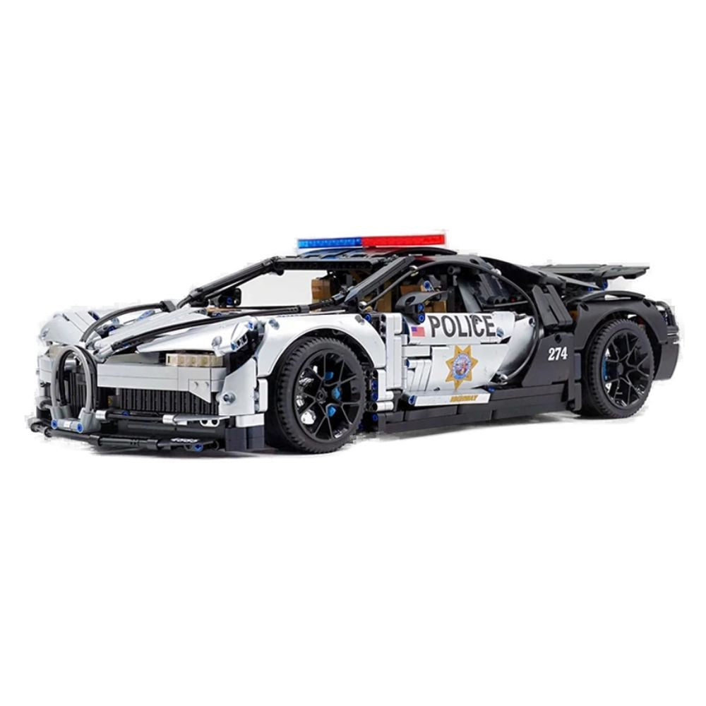 Bugatti Chiron Police 4031pcs-Building Blocks set -Turbo Moc