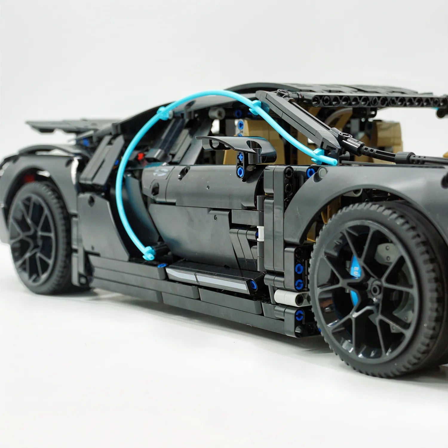 Bugatti Chiron Super Run 3619pcs-Building Blocks set -Turbo Moc