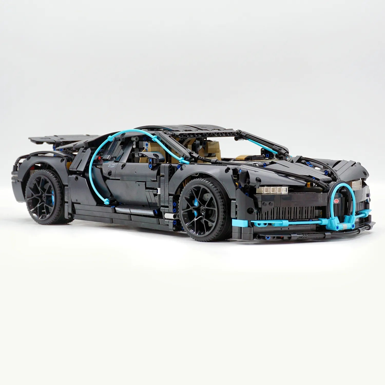 Bugatti Chiron Super Run 3619pcs-Building Blocks set -Turbo Moc