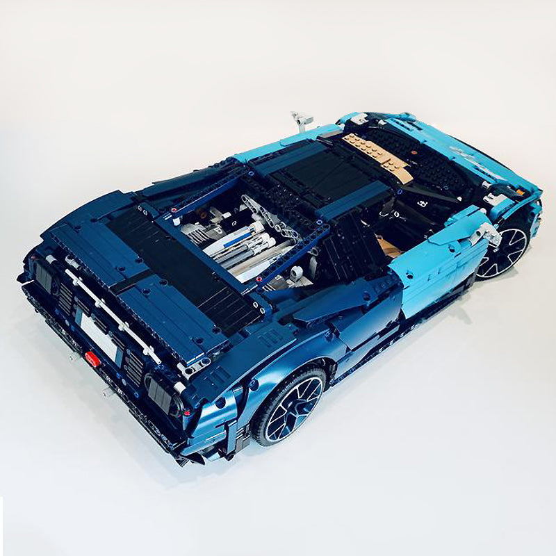 Bugatti EB110 3133pcs-Building Blocks set -Turbo Moc