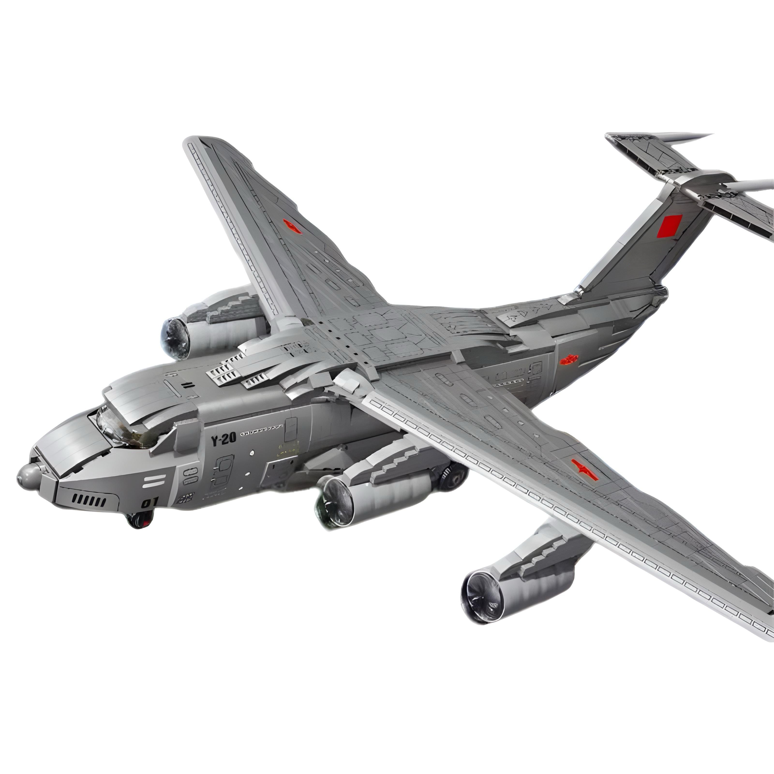 Image of Y-20 Special Military Aircraft 2202Pcs - y-20-large-military-aircraft-2202pcs