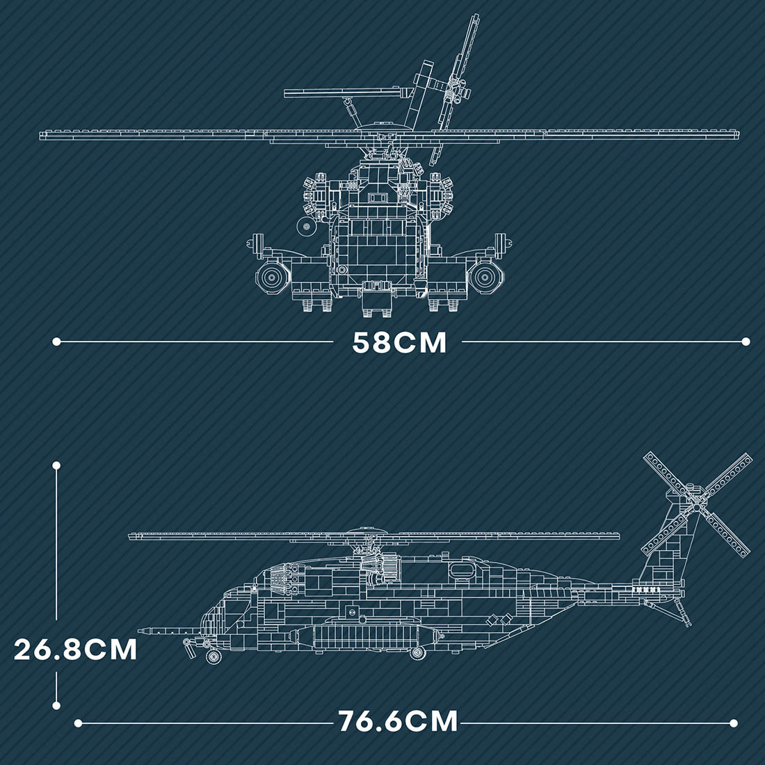 Image of product moc-127265-sikorsky-ch-53e-super-stallion-mass-production