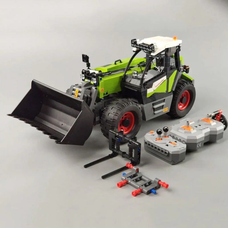 Cabinet loader forwarding vehicle 1469pcs-Building Blocks set -Turbo Moc