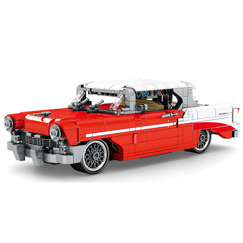 Chevrolet Bel Air 814pcs-Building Blocks set -Turbo Moc