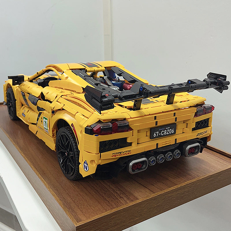 Chevrolet Corvette C8 3787pcs-Building Blocks set -Turbo Moc