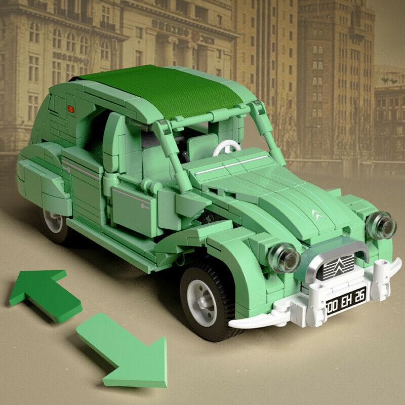 Citroen 2CV 461pcs-Building Blocks set -Turbo Moc