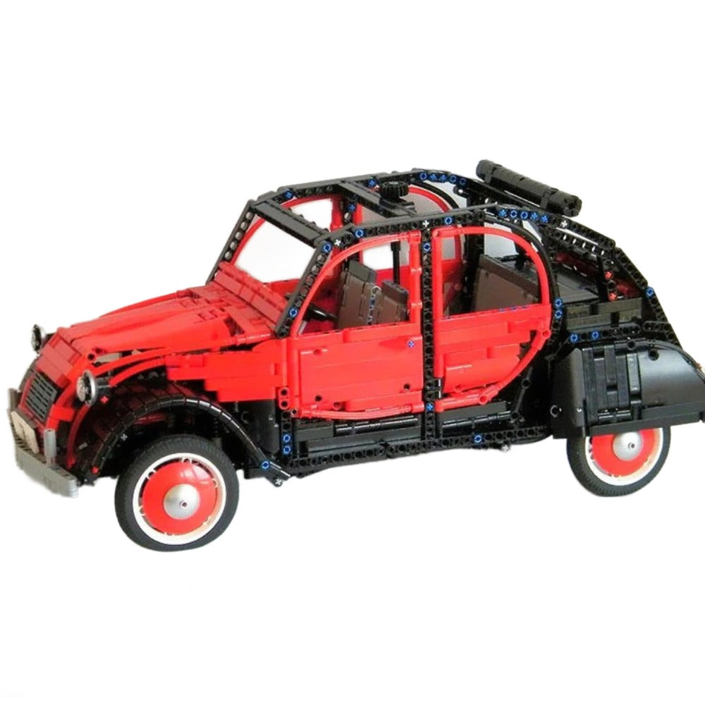 Citroen 2CV Charleston | 2291pcs-Building Blocks set -Turbo Moc