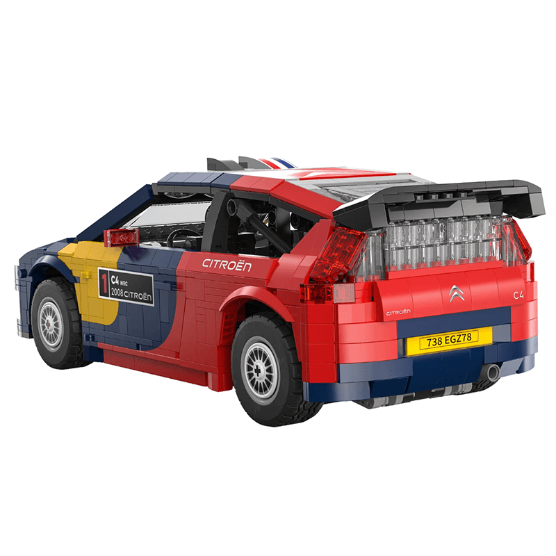 Citroen C4 WRC 2008 1568pcs-Building Blocks set -Turbo Moc