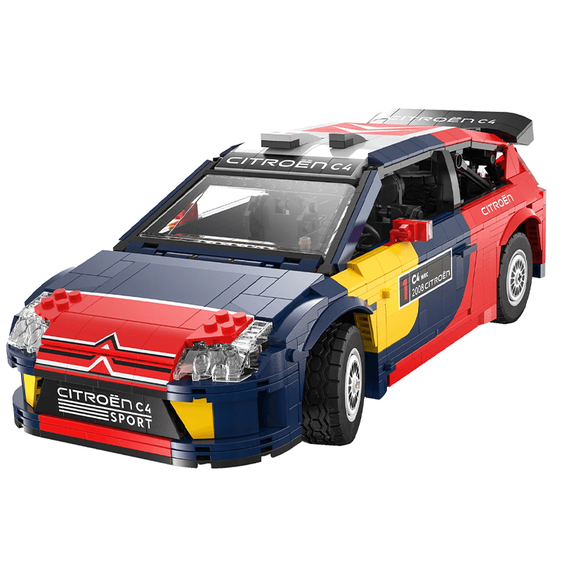 Citroen C4 WRC 2008 1568pcs-Building Blocks set -Turbo Moc