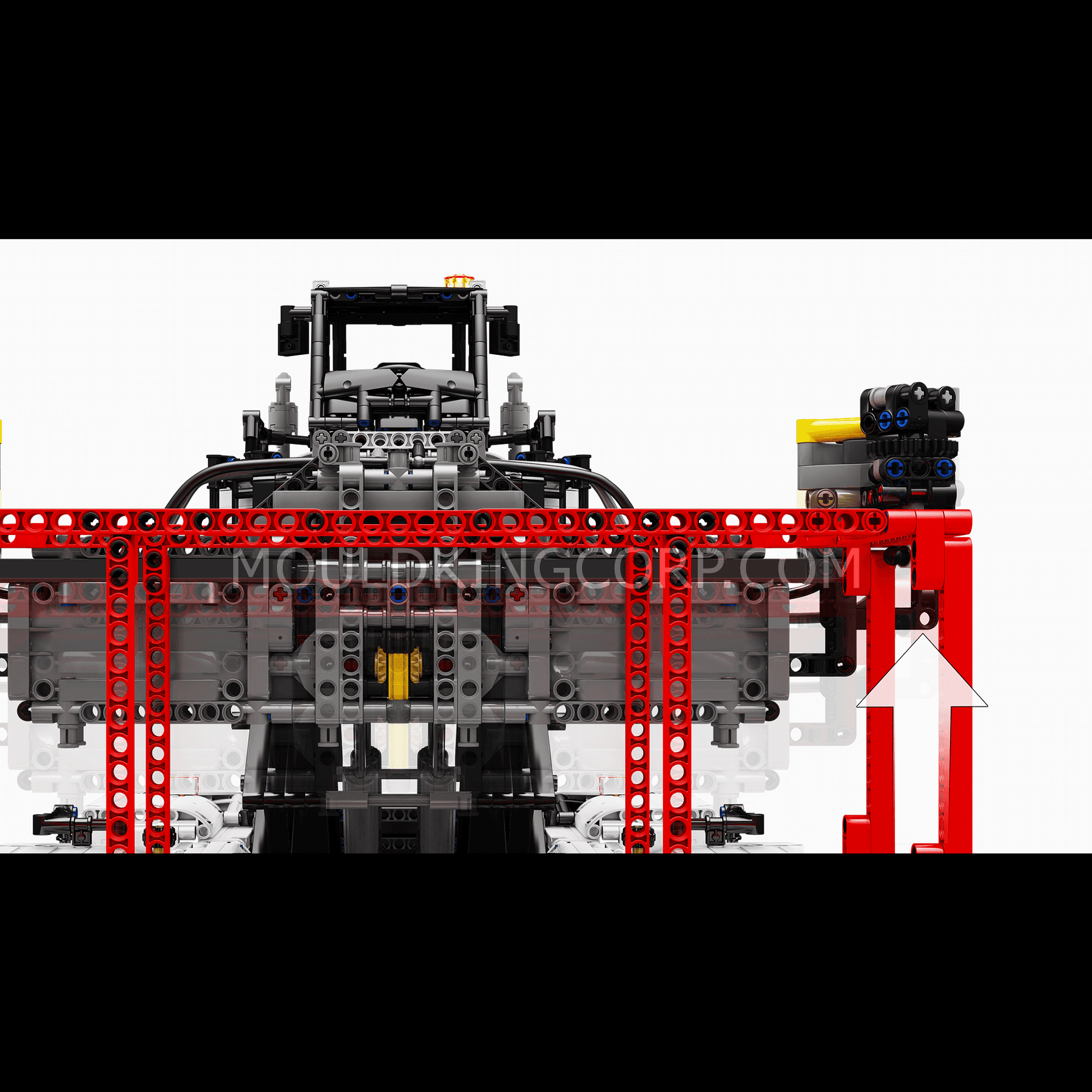 Container Forklift 17029/17030 4847pcs-Building Blocks set -Turbo Moc