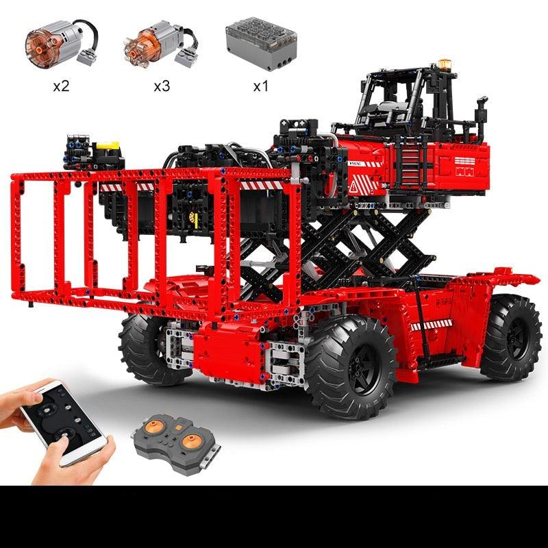 Container Forklift 17029/17030 4847pcs-Building Blocks set -Turbo Moc