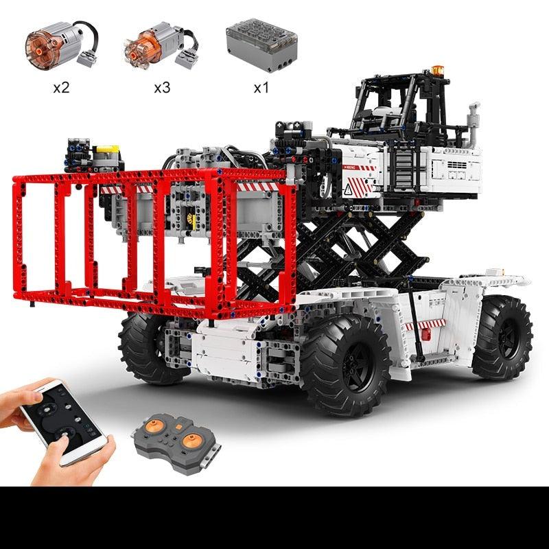 Container Forklift 17029/17030 4847pcs-Building Blocks set -Turbo Moc