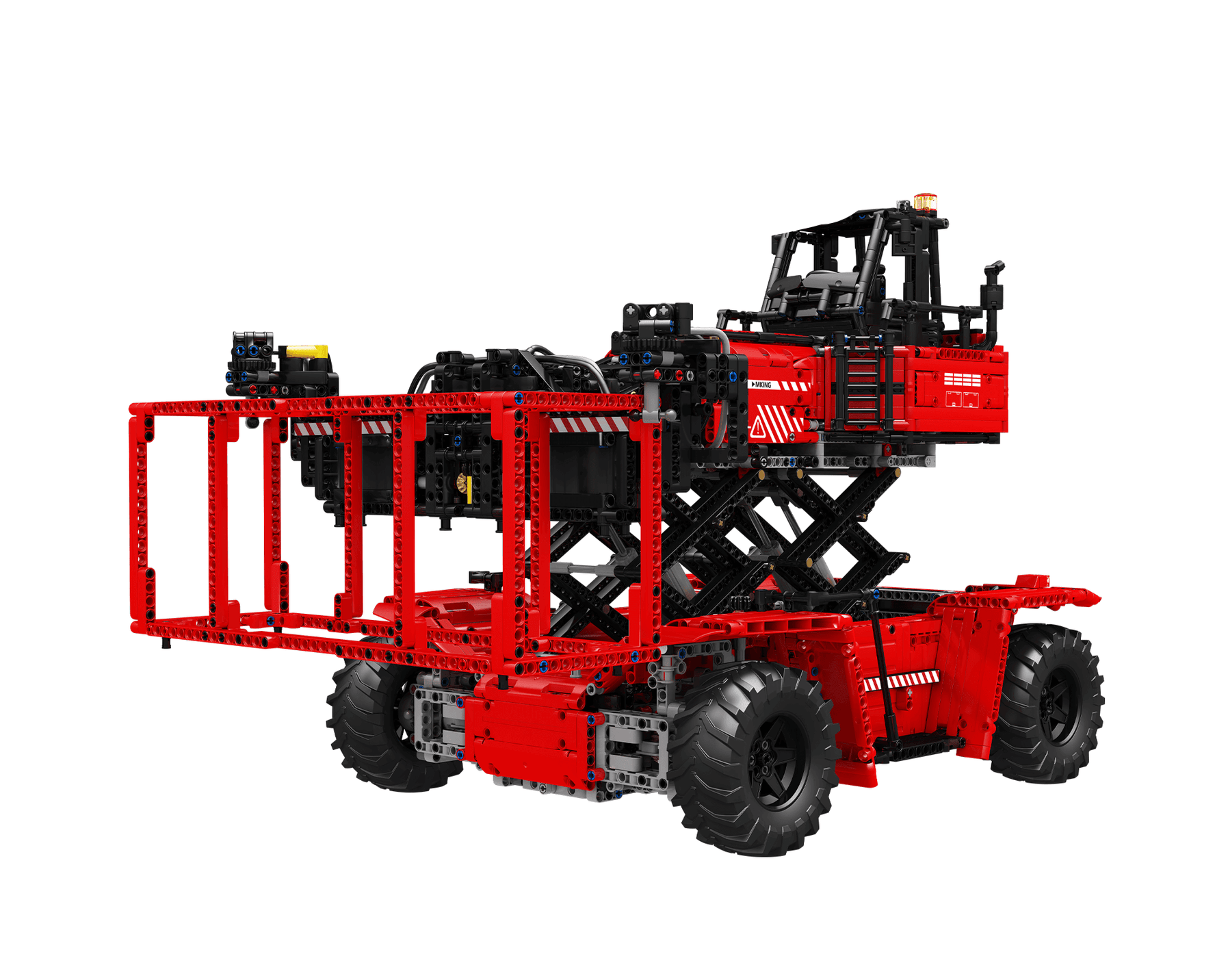 Container Forklift 17029/17030 - Building Blocks Set | Turbo Moc