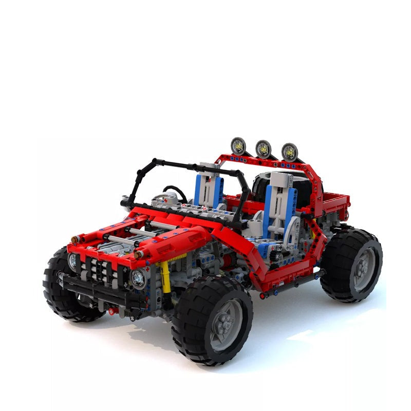 Convertible Off Road Buggy 1:8 | 252pcs-Building Blocks set -Turbo Moc