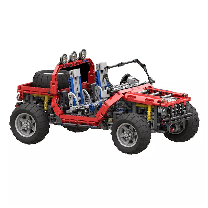 Convertible Off Road Buggy 1:8 | 252pcs-Building Blocks set -Turbo Moc