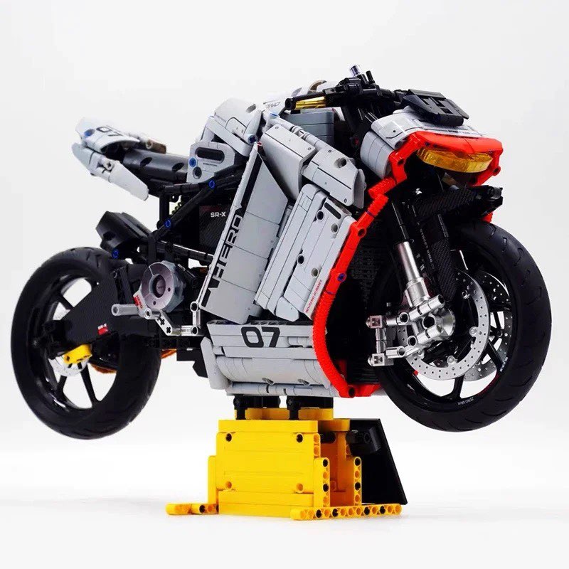 Cyberpunk Bike 2267pcs-Building Blocks set -Turbo Moc