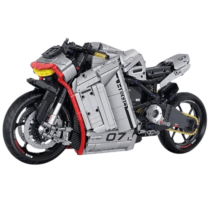 Cyberpunk Bike 2267pcs-Building Blocks set -Turbo Moc