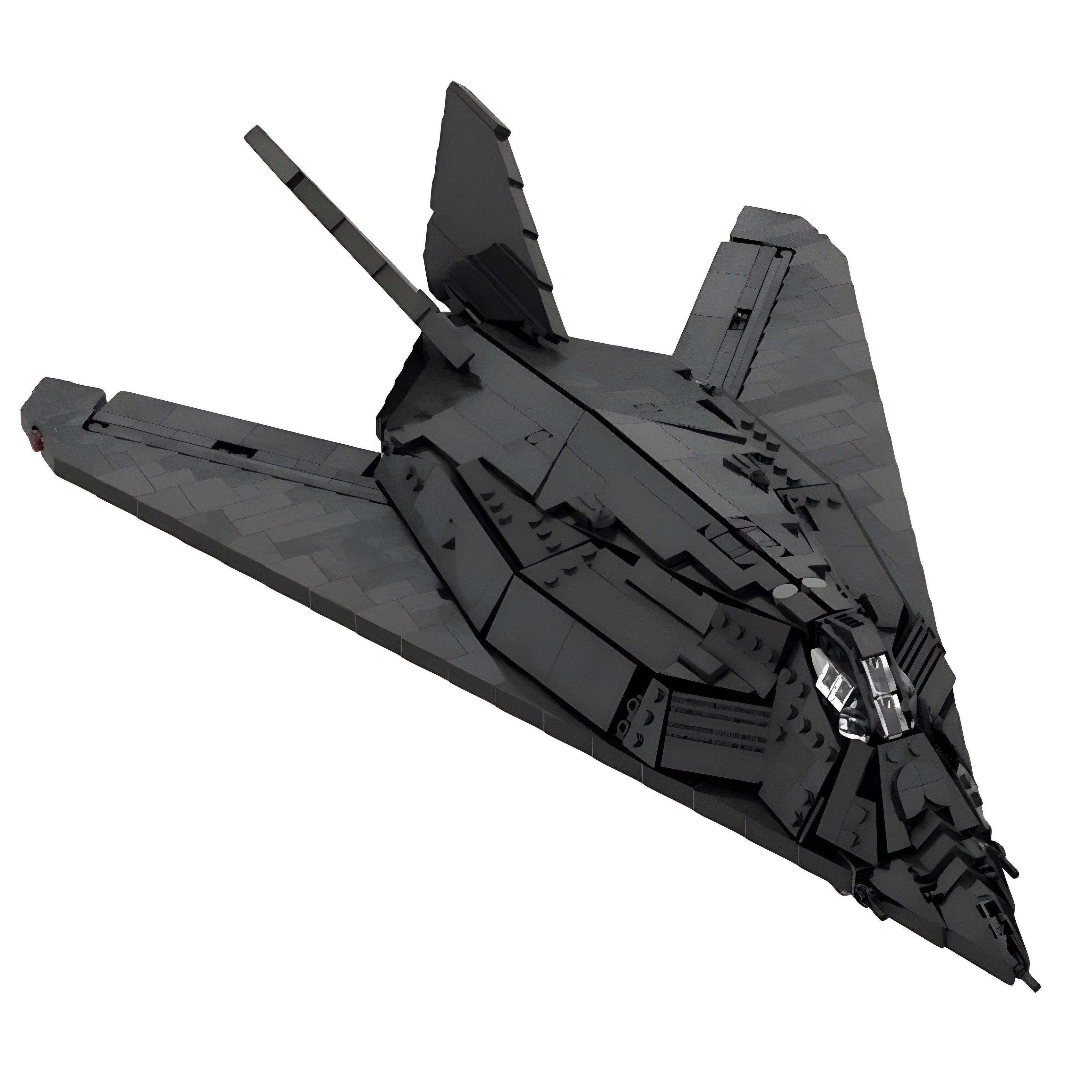 Image of F-117 Nighthawk 1134Pcs - lockheed-f-117-nighthawk-pcs-1134