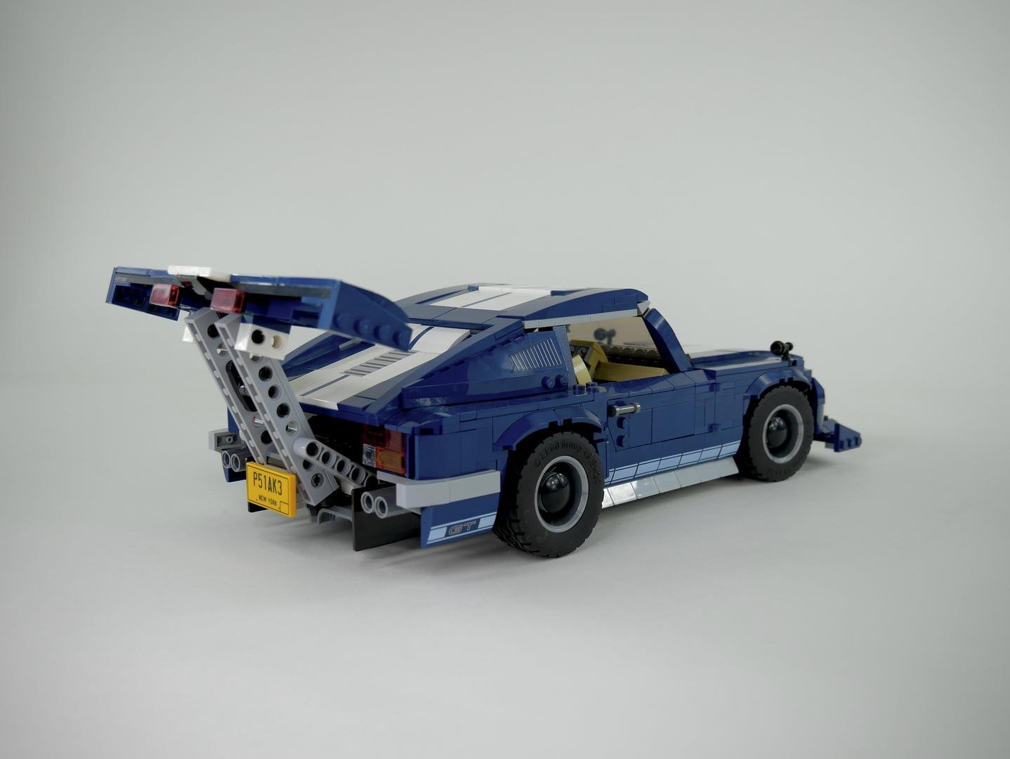 Datsun 240Z Royal Blue | 1471pcs-Building Blocks set -Turbo Moc