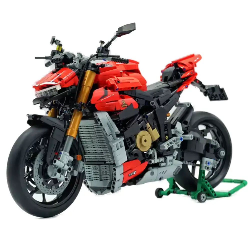 Ducati Streetfighter V4S 2221pcs-Building Blocks set -Turbo Moc