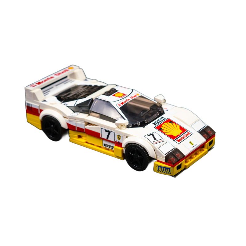 Ferrari F40 Monte Shell | s set, compatible with Lego
