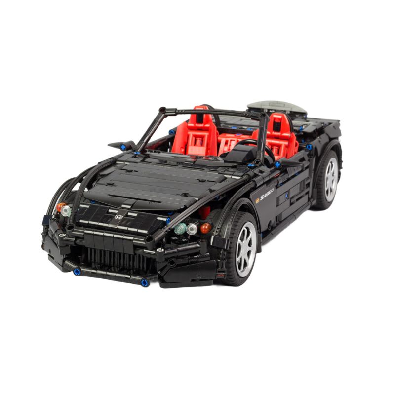 Honda S2000 AP2 Black 1:8 | s set, compatible with Lego