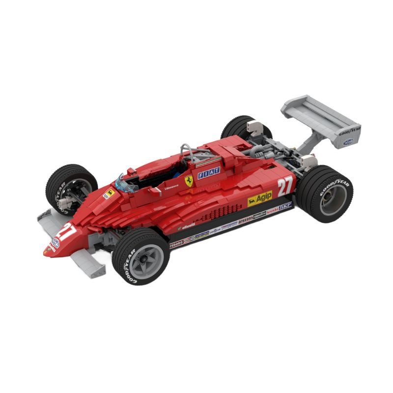 Ferrari 126C2 1:8 | s set, compatible with Lego