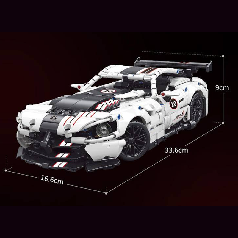 Dodge Viper ACR 1059pcs-Building Blocks set -Turbo Moc